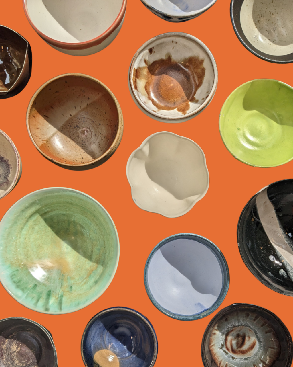 Bowls, ceramics, Empty bowls