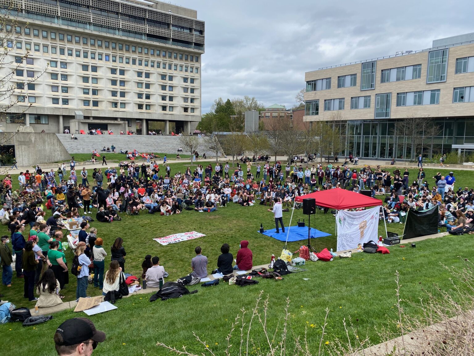 Umass People’s Assembly Continues Protests In Support Of Palestine 