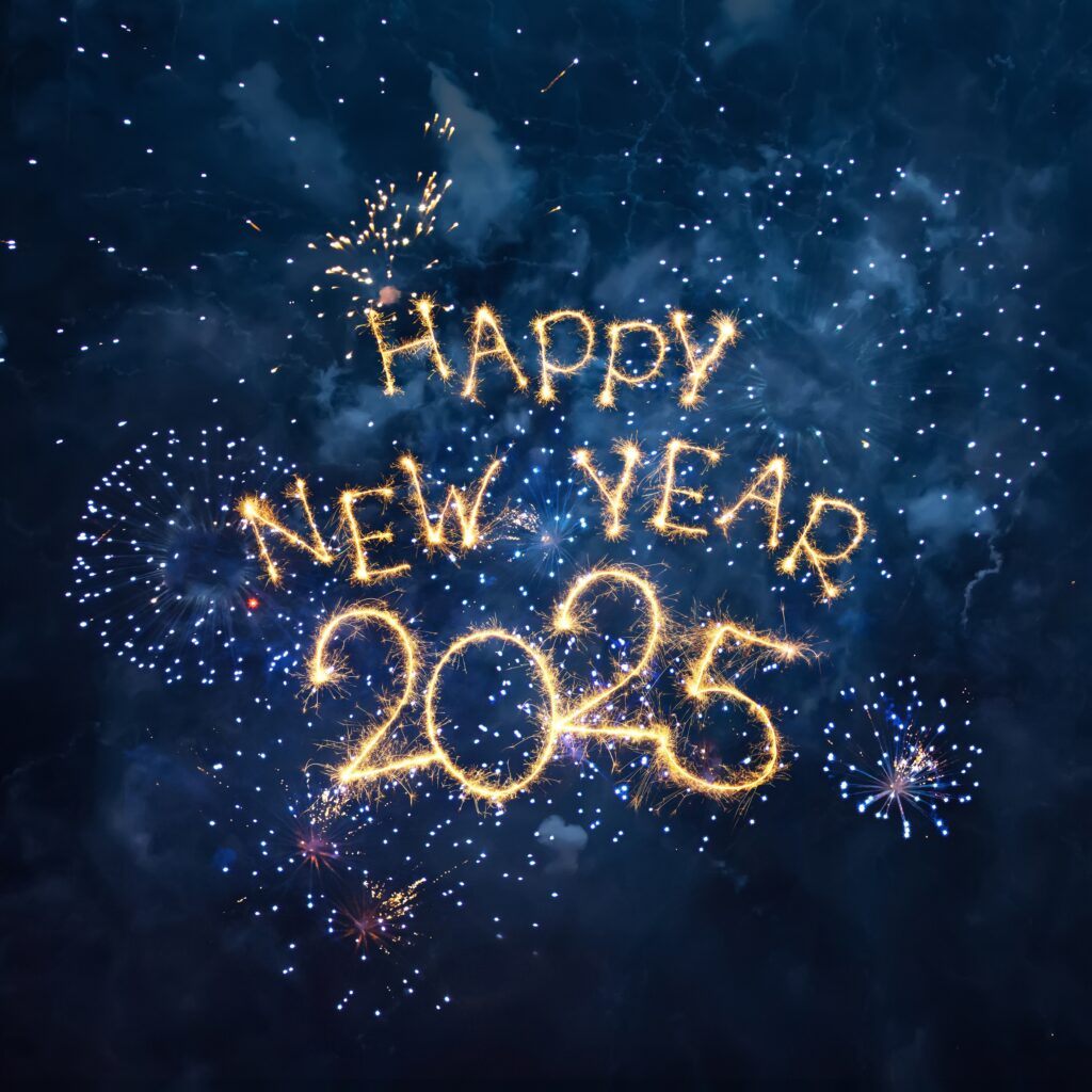 Happy,New,Year,2025.,Beautiful,New,Year,Congratulations.,Square,Creative