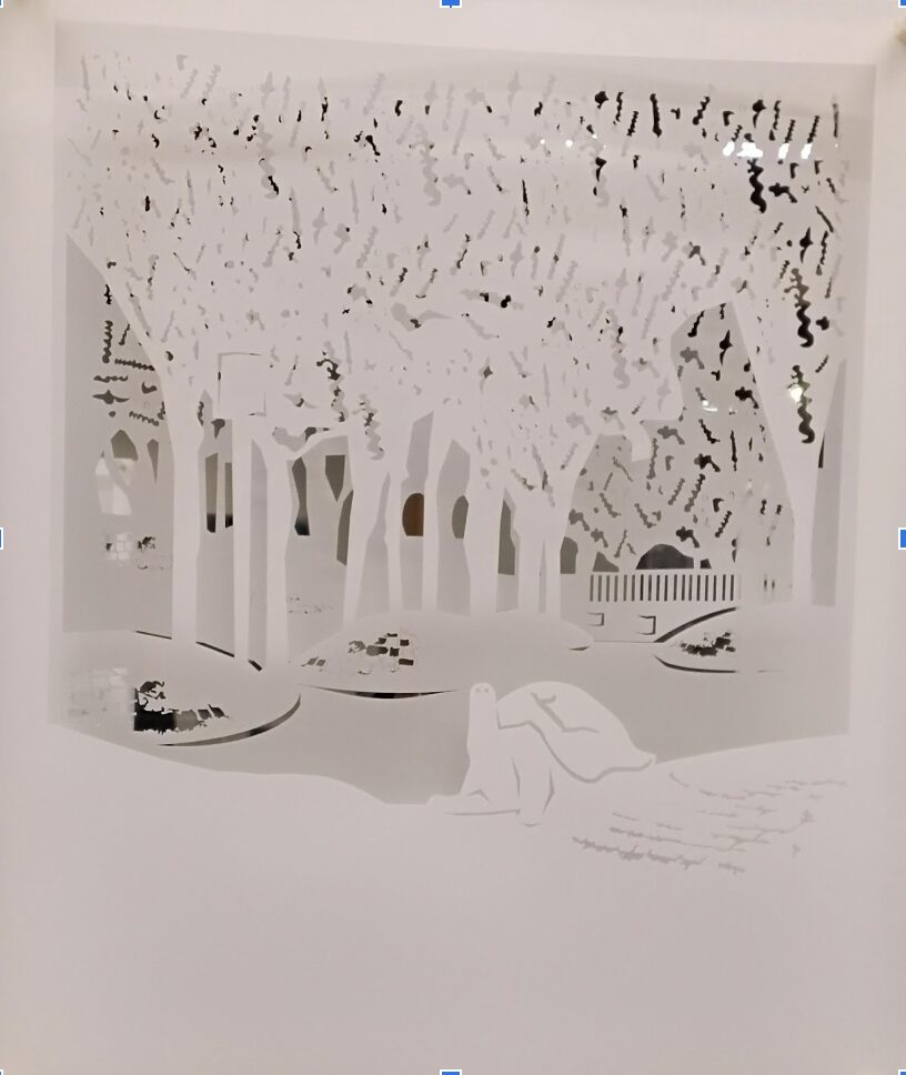 Pari Riahi’s Paper-Cut Art Show: Architectures of Collectivity 