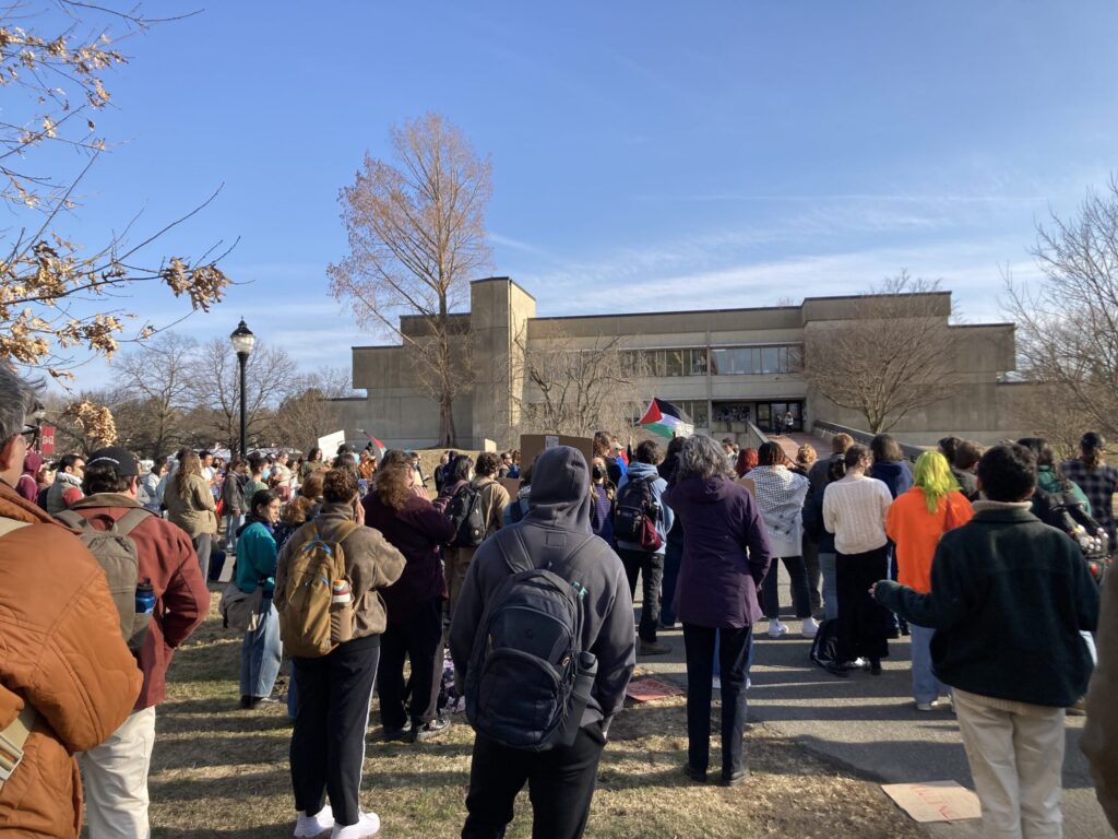 Photos of the Week: Spring Protests Begin at UMass by Josna Rege and Laura Quilter